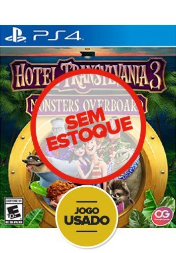 Hotel Transylvania 3: Monsters Overboard - PS4 (USADO)